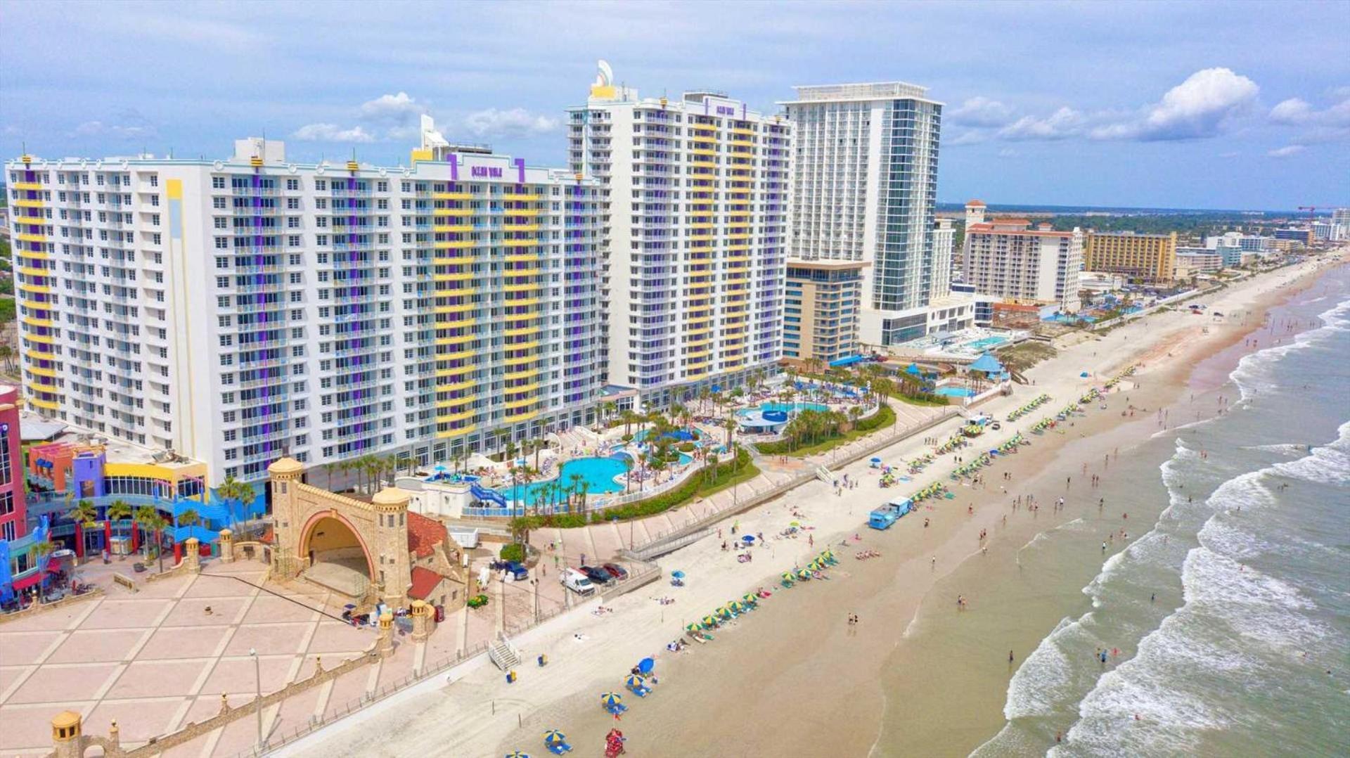 Luxury 11Th Floor 1 Bedroom Condo Direct Oceanfront Wyndham Ocean Walk Resort Daytona Beach | 1105 Eksteriør billede