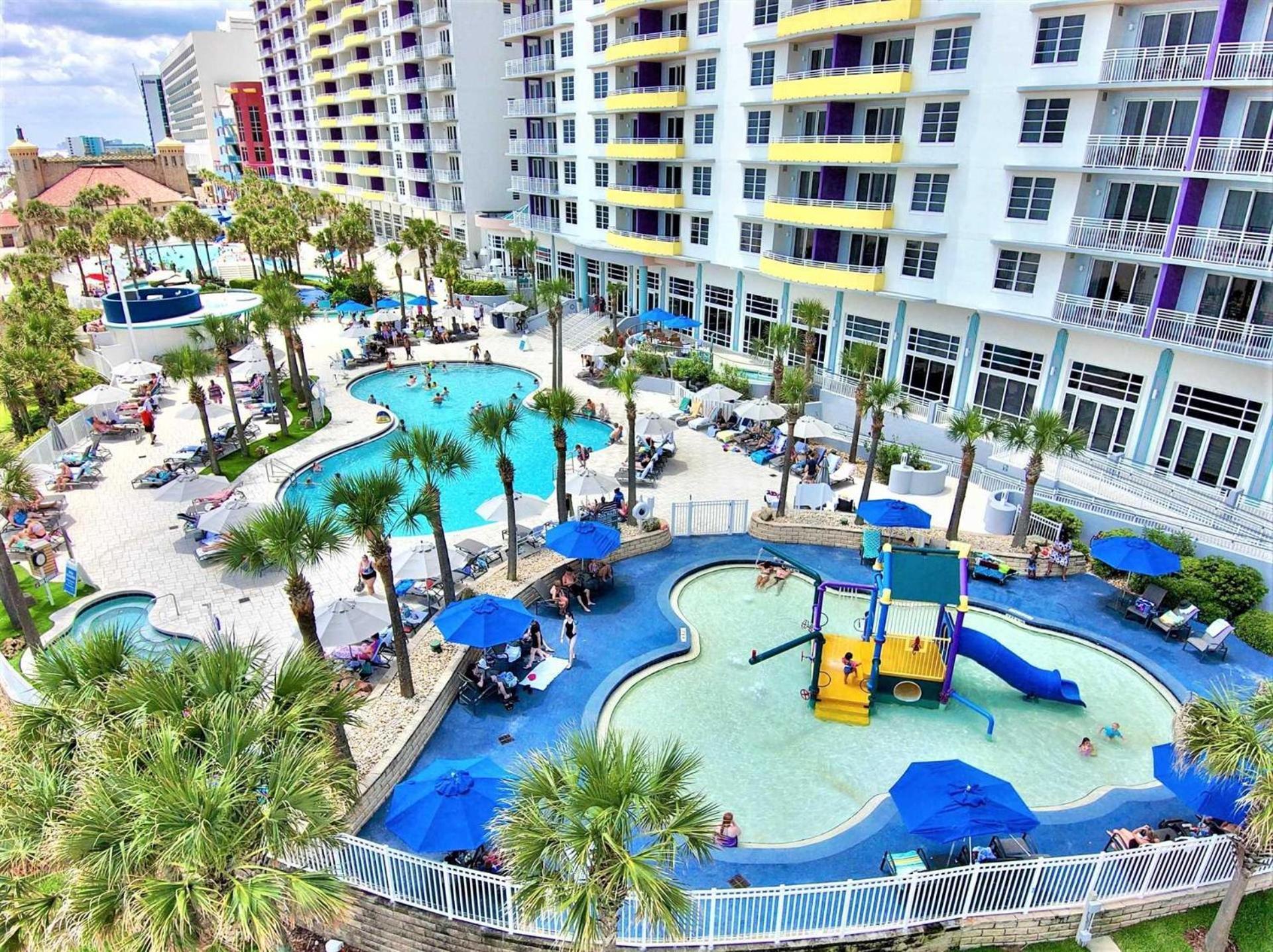 Luxury 11Th Floor 1 Bedroom Condo Direct Oceanfront Wyndham Ocean Walk Resort Daytona Beach | 1105 Eksteriør billede